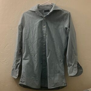 Proper Cloth Men's Casual Button Down Shirt - Blue